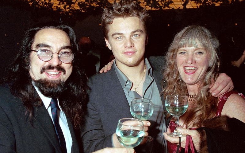 Leonardo DiCaprio's parents, George DiCaprio and Irmelin Indenbirken enjoying in a party